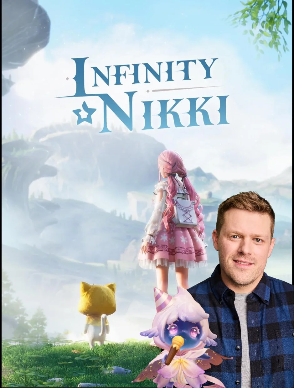 On the 1 year anniversary of its release &amp; Nikki's birthday, I'm excited to share that I have been voicing Morda in the game Infinity Nikki. Look at that cute little fella. And holding a mic; how fitting!

Thank you to everyone at Infold Games an