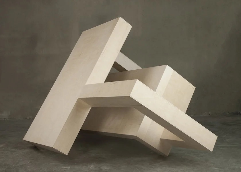 Confluence 4 2016 Plywood 56" x 98" x 64"