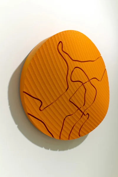 East:Orange 2013 urethane foam 22" dia x 6"