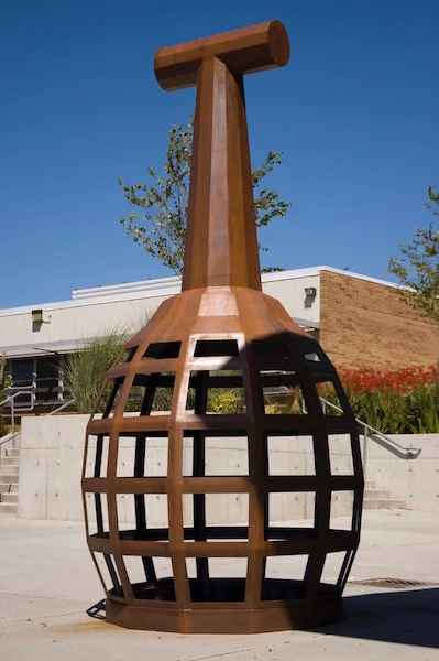 bottle 2009 steel 120" x 60" x 60"