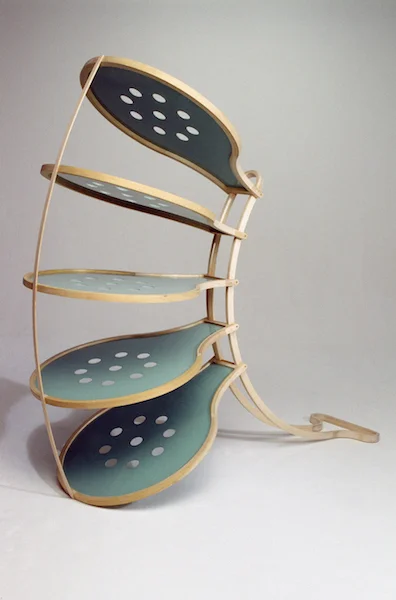 STALK 1998 POPLAR, PLASTIC 75” x 72” x 30”