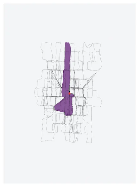 TRACE 8: WEST SEATTLE (N38˚24.17'/W7˚54.19') 2014 DIGITAL PRINT 20"X15"