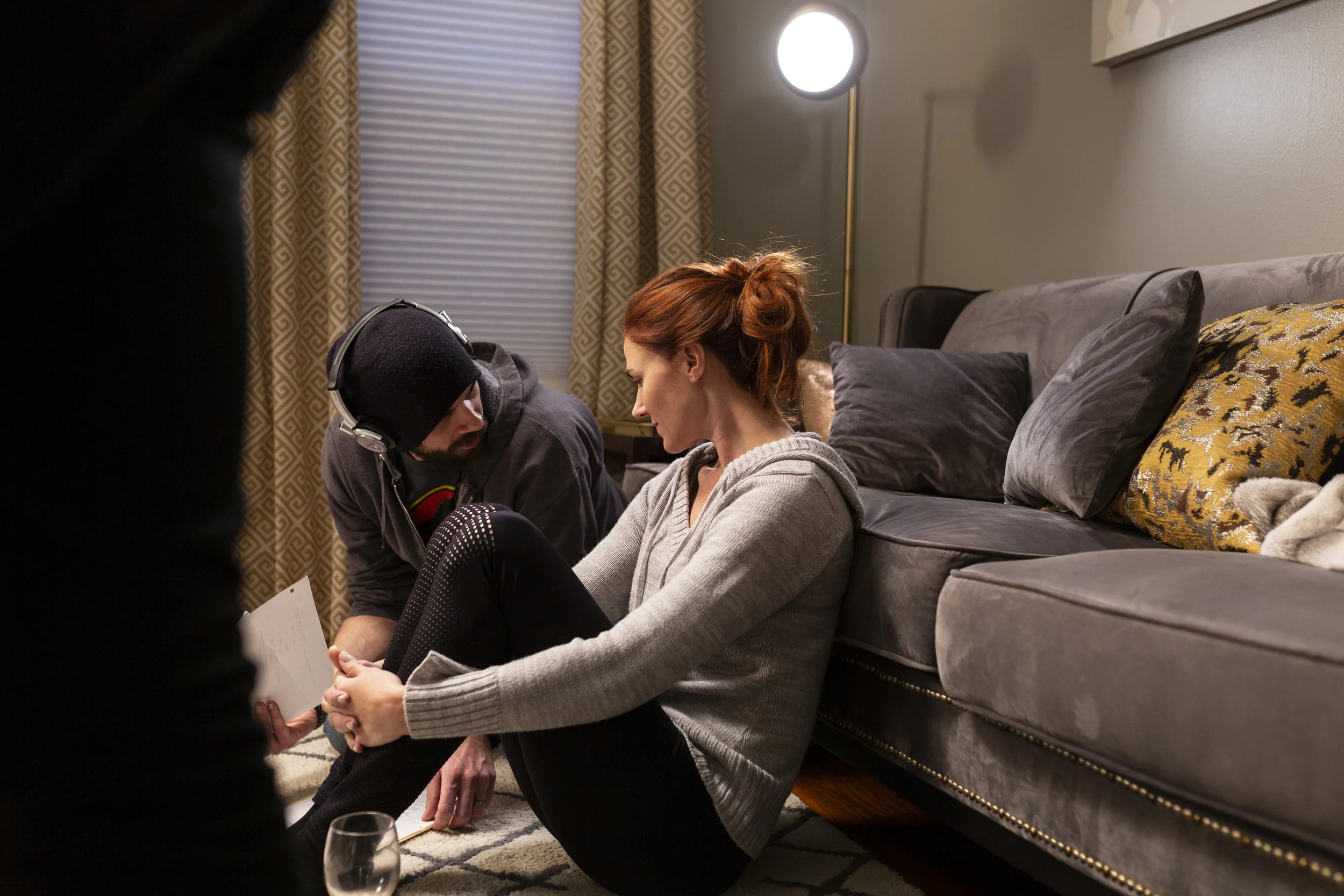 Behind the scenes of the making of the short film “Vixen” by Redleg films