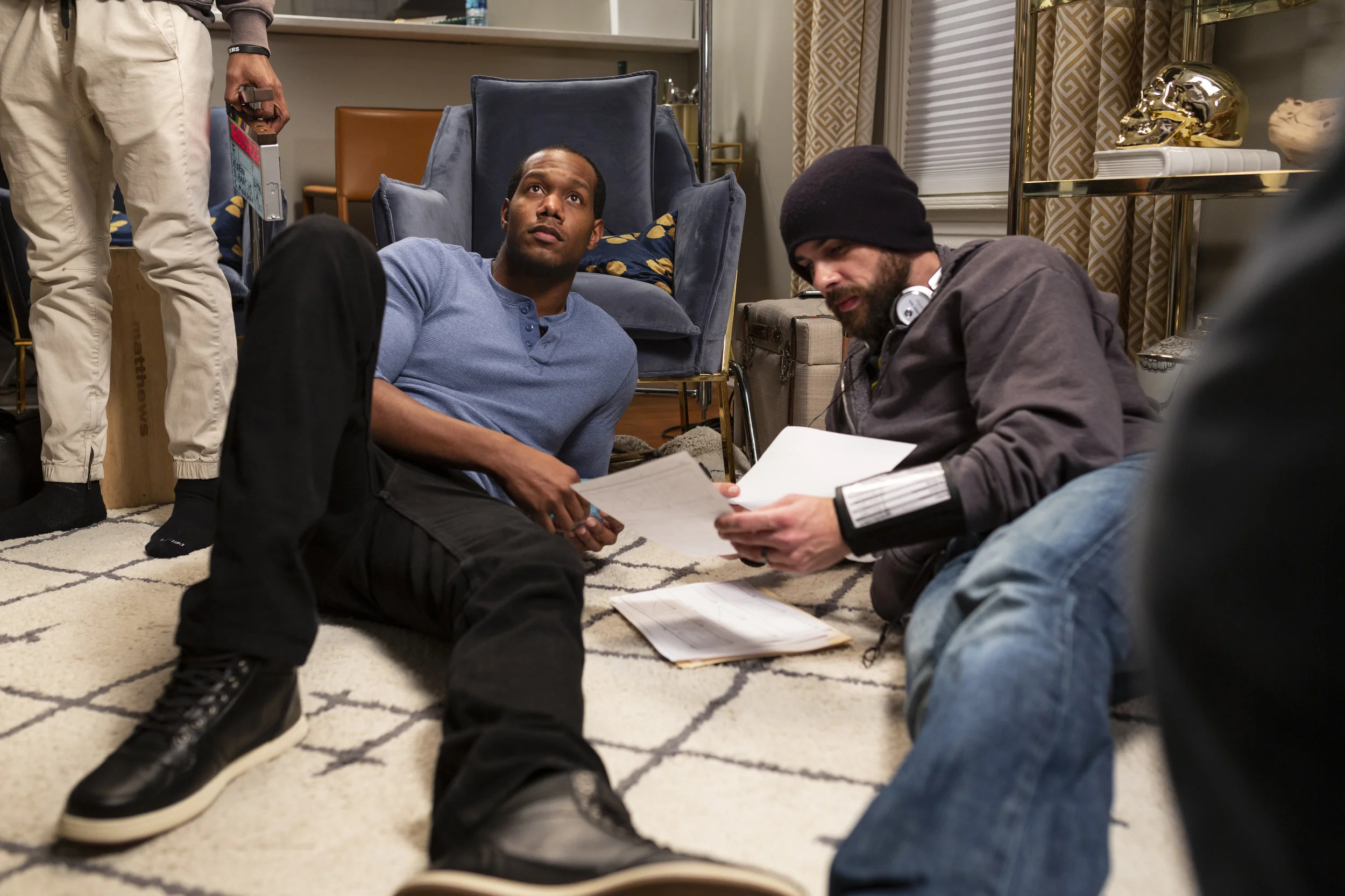 Behind the scenes of the making of the short film “Vixen” by Redleg films