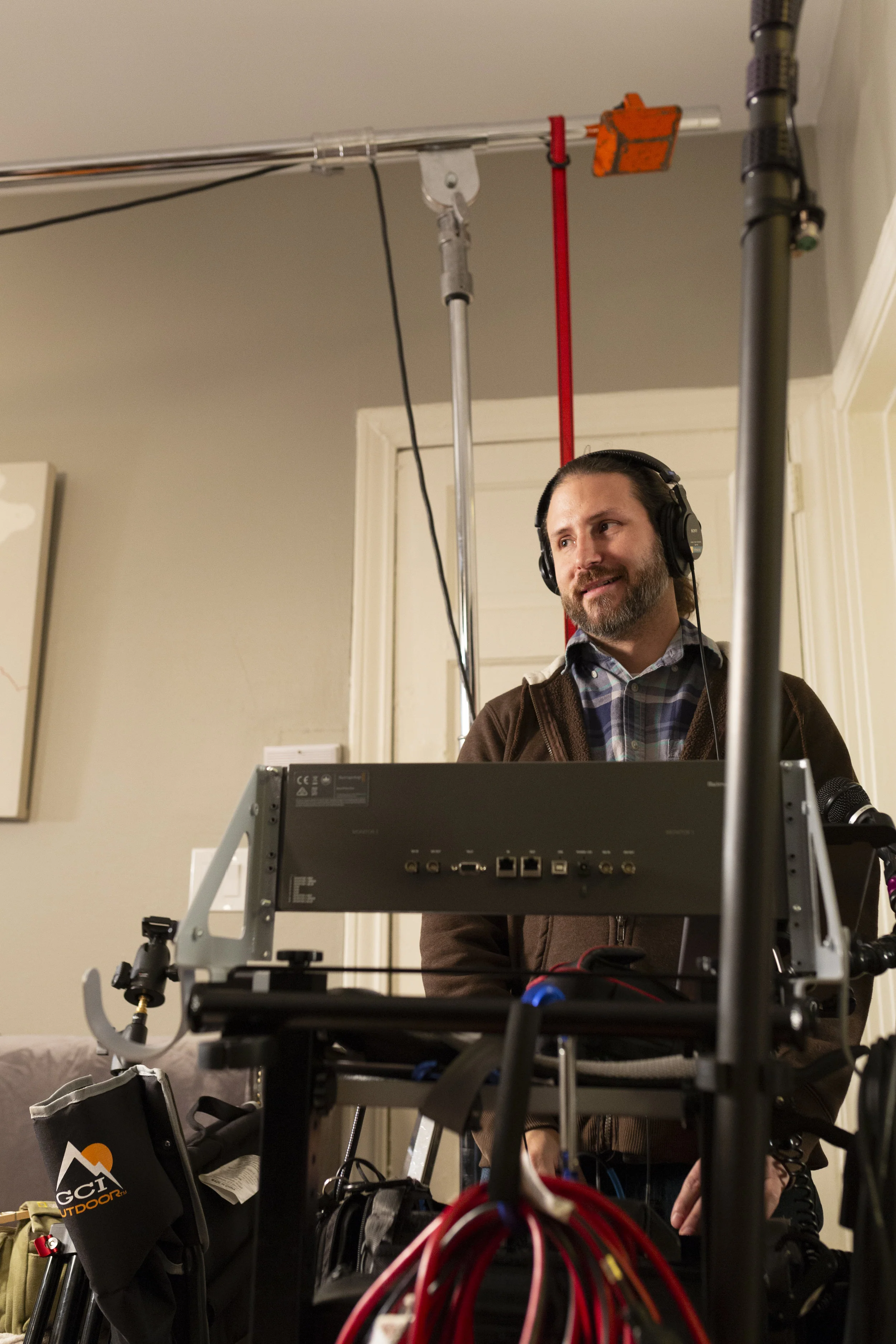 Behind the scenes of the making of the short film “Vixen” by Redleg films