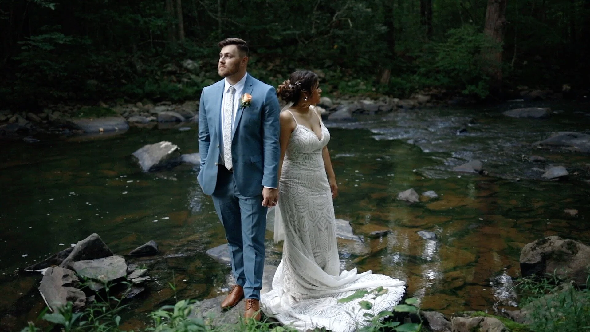 Ashley + Parker // Princeton, WV // The Barn On Unity Farm Wedding Venue