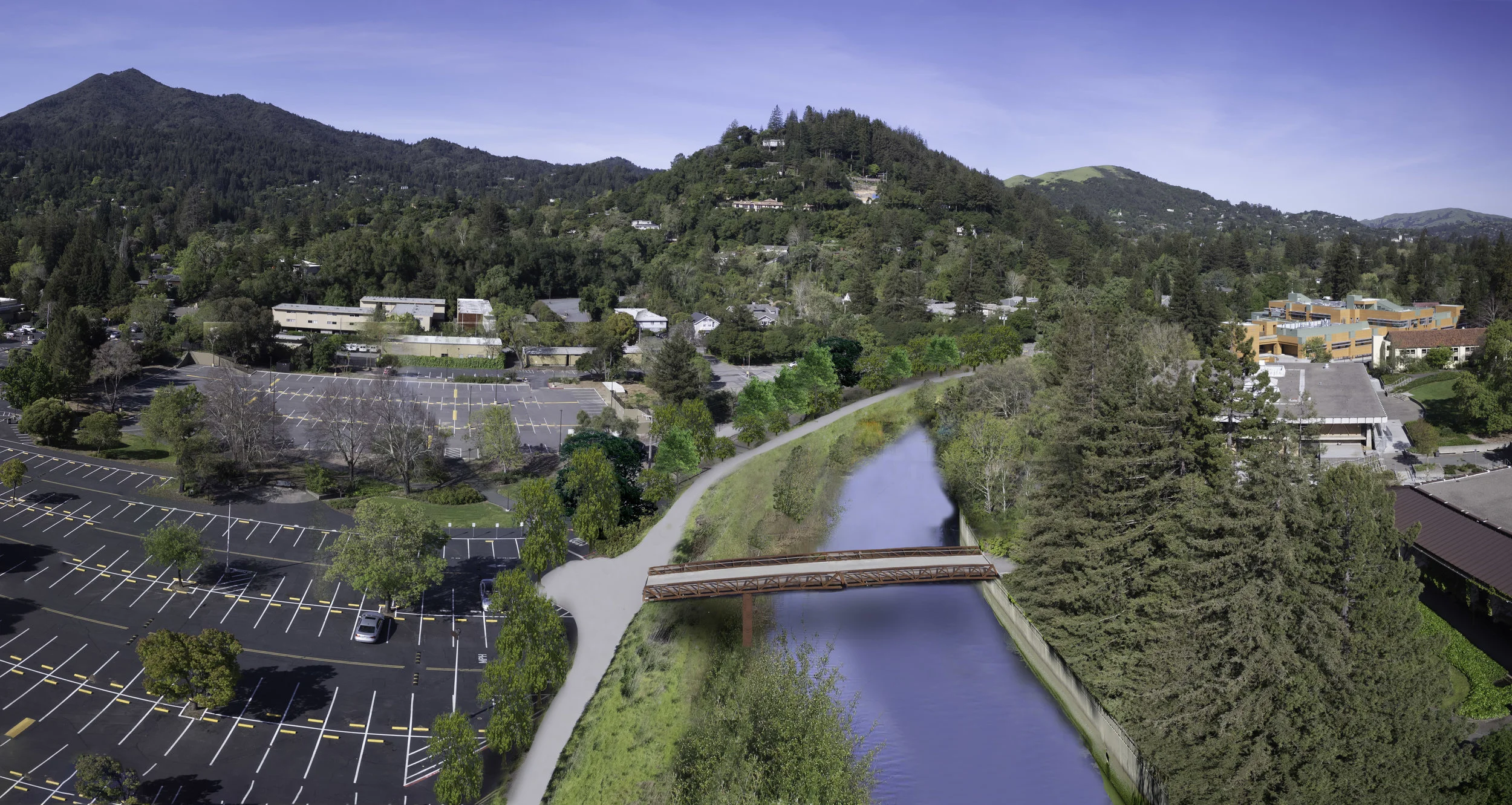 Corte Madera Creek at College of Marin Campus - PROPOSED