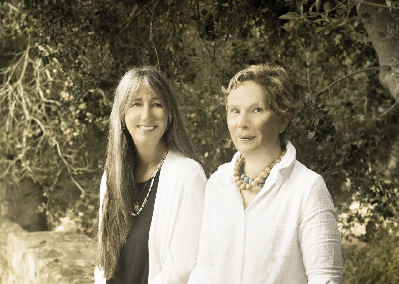 Photographer Ann Cutting, left, and Elisa Callow, right.