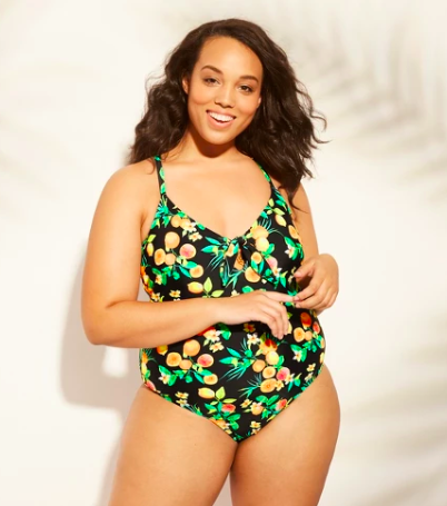plus size swim target