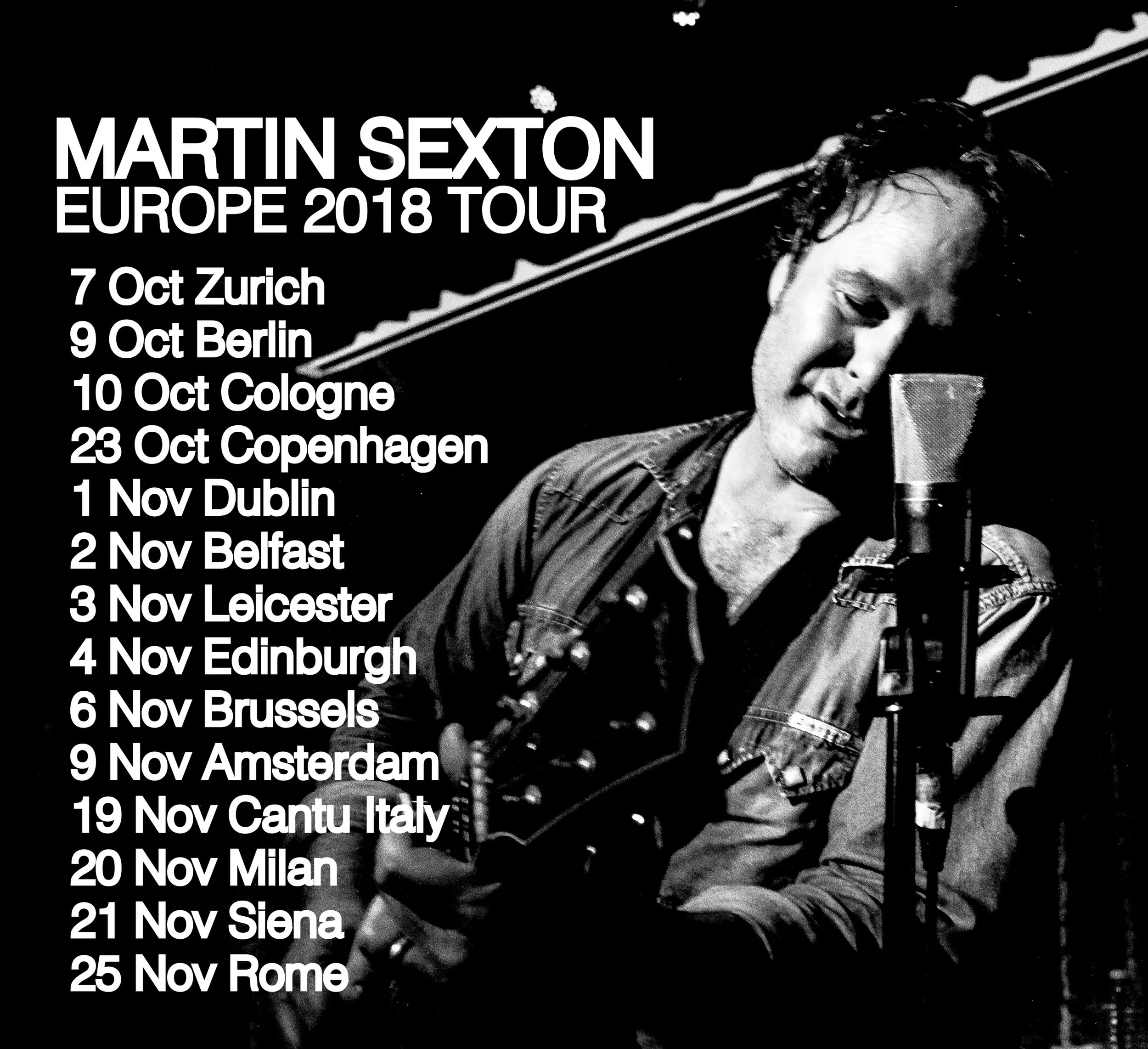 Europe Tour Fall 2018
