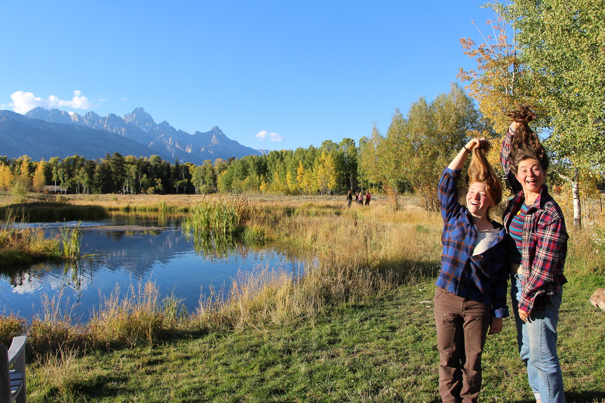 Hair like the Tetons