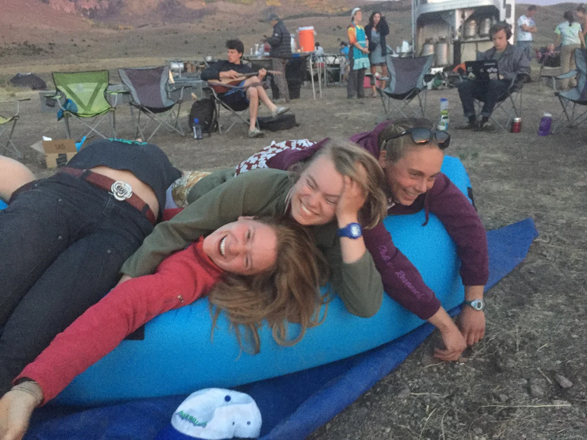 Inflatable furniture is a big hit on SITW