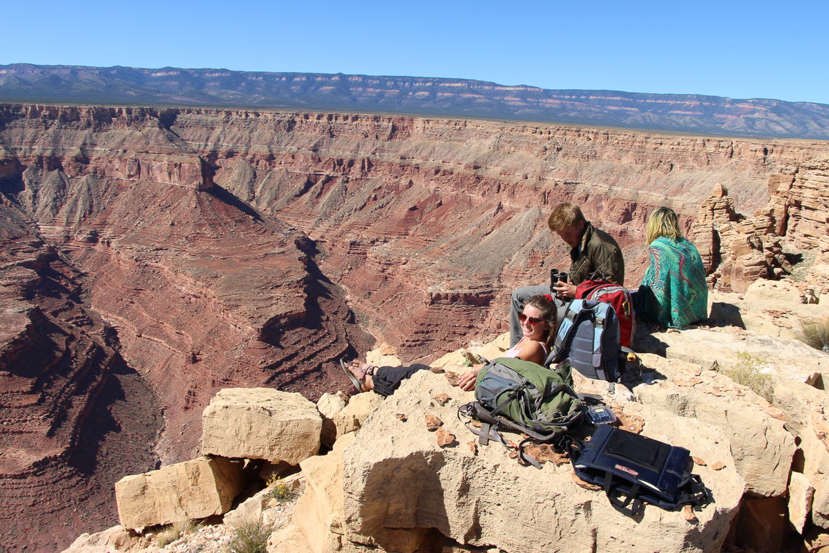 Contemplating Marble Canyon