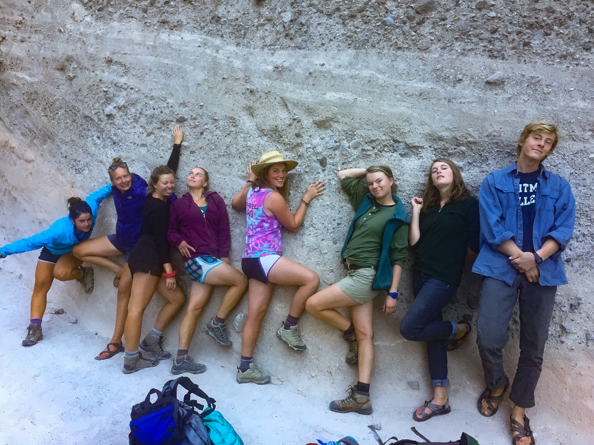 Posing at Tent Rocks National Monument