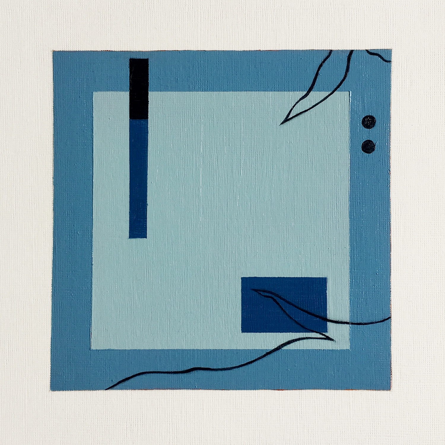  Moments 2 | Oil on canvas | 19cm x 19cm | 2017 