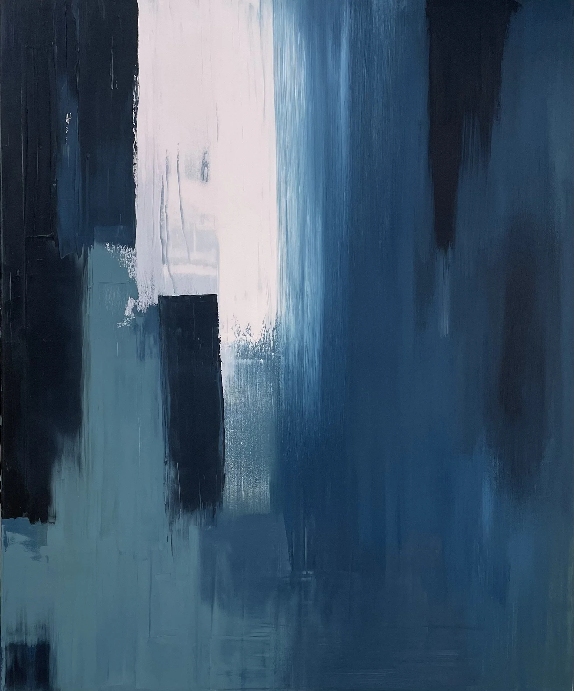  Blue 1 | Oil on canvas | 100cm x 120cm | 2018 