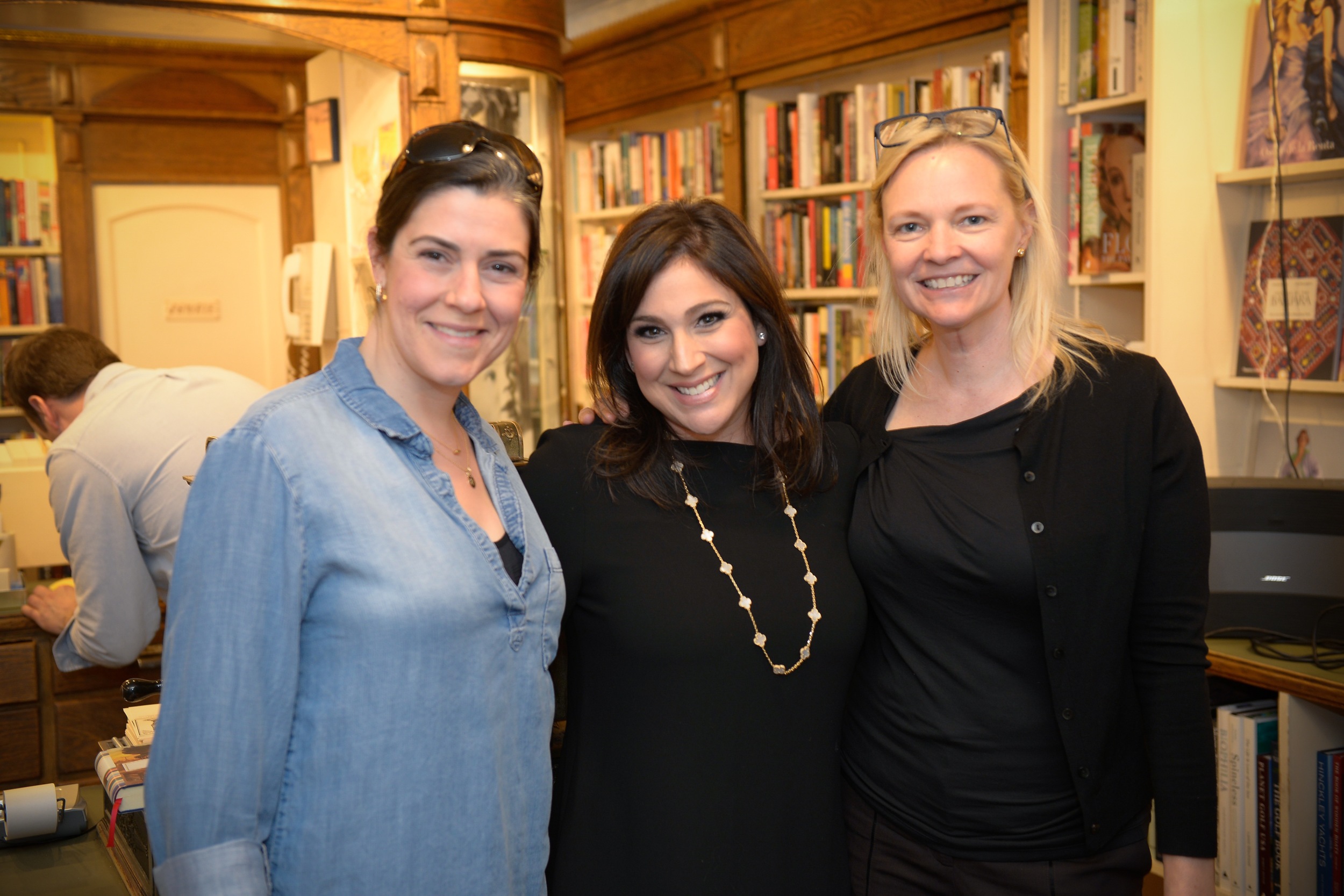 With editor Kendra Harpster and author Amy Scheibe