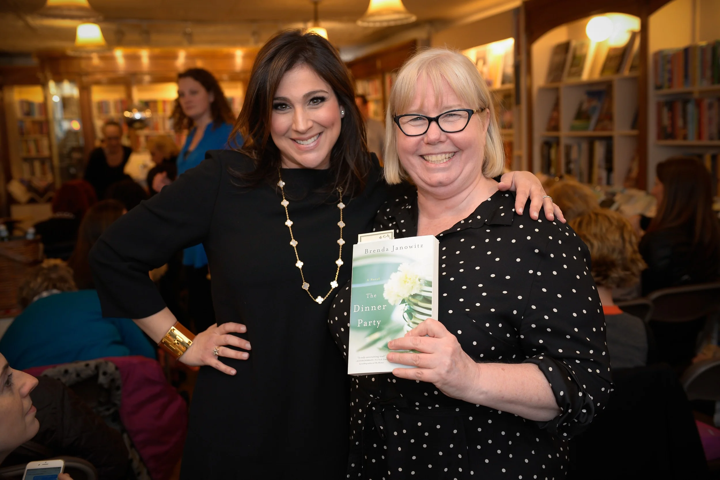 With my editor, Brenda Copeland