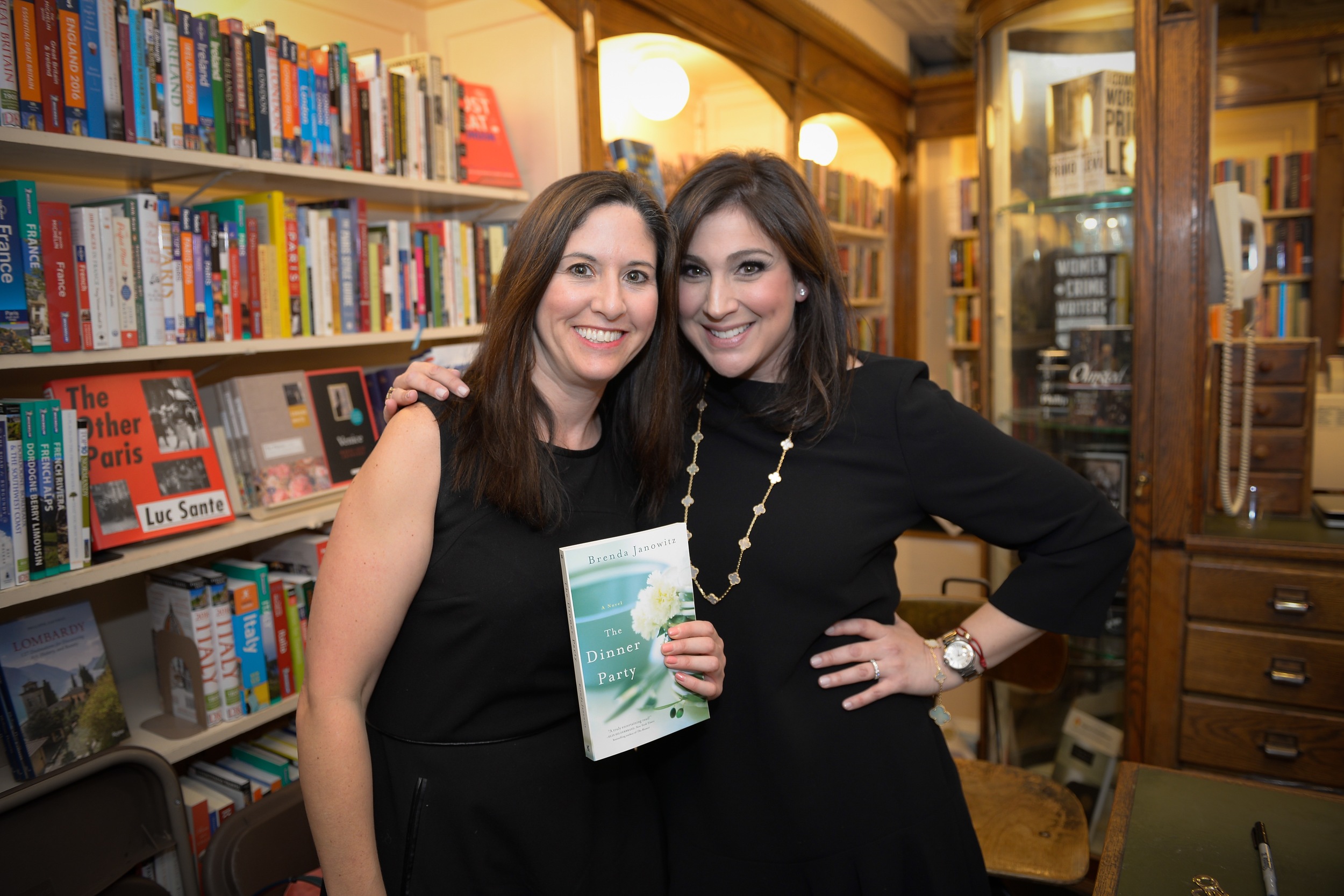With author Meredith Schorr