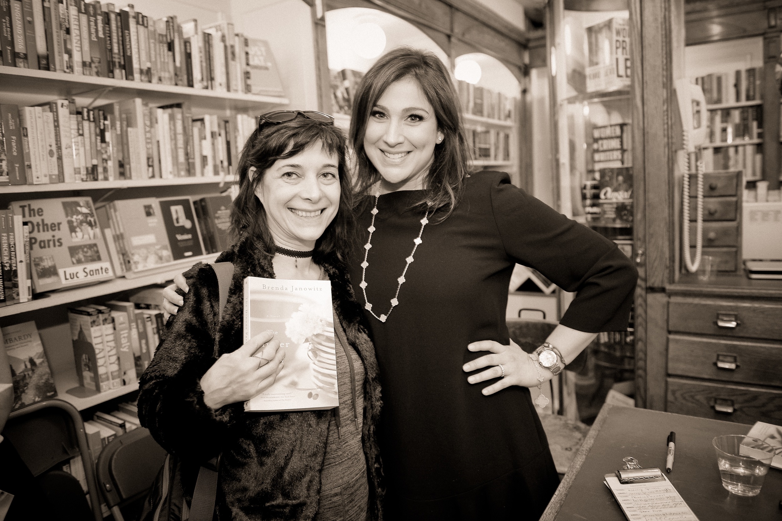 With writer Tracy Marx