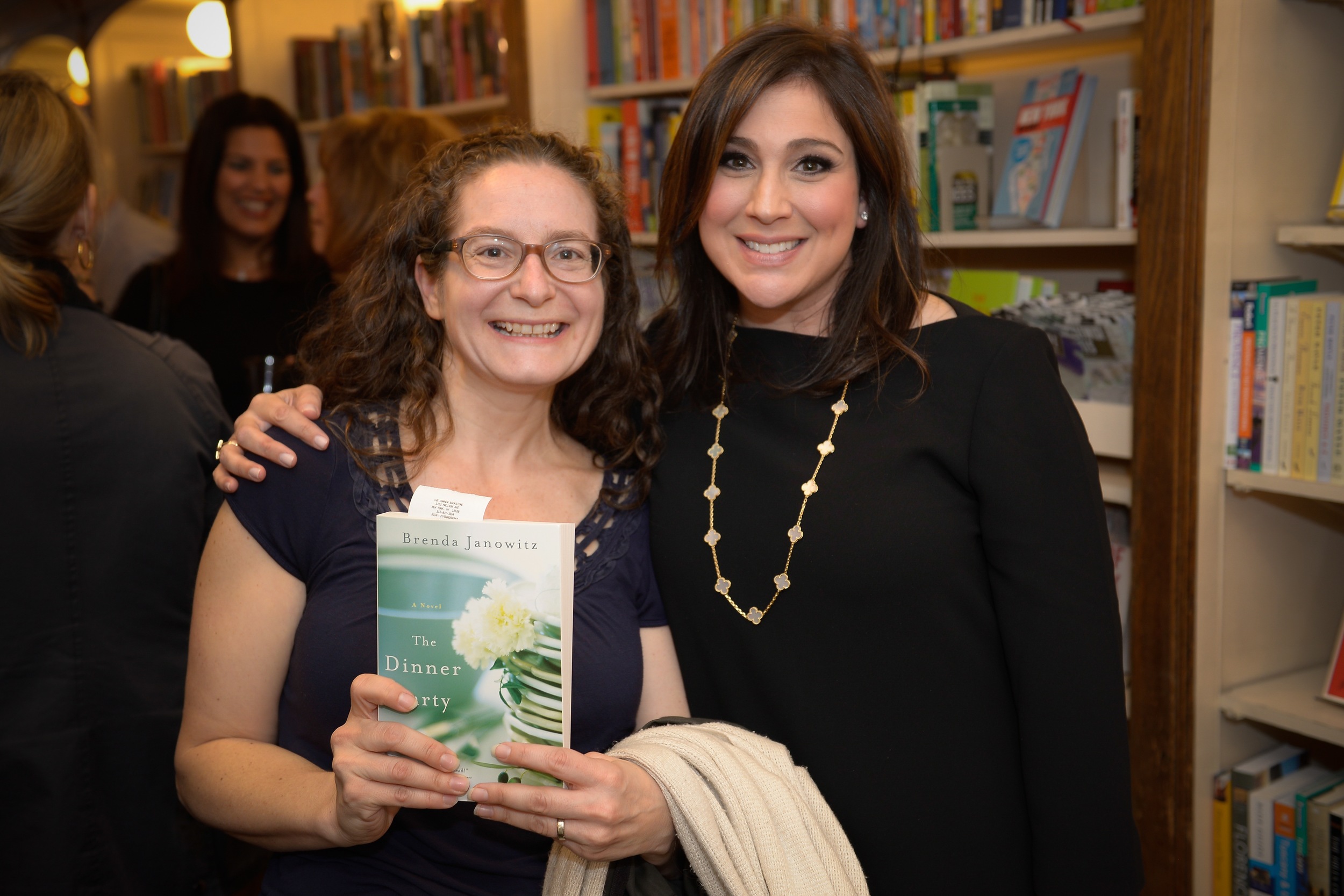 With author Lynn Messina