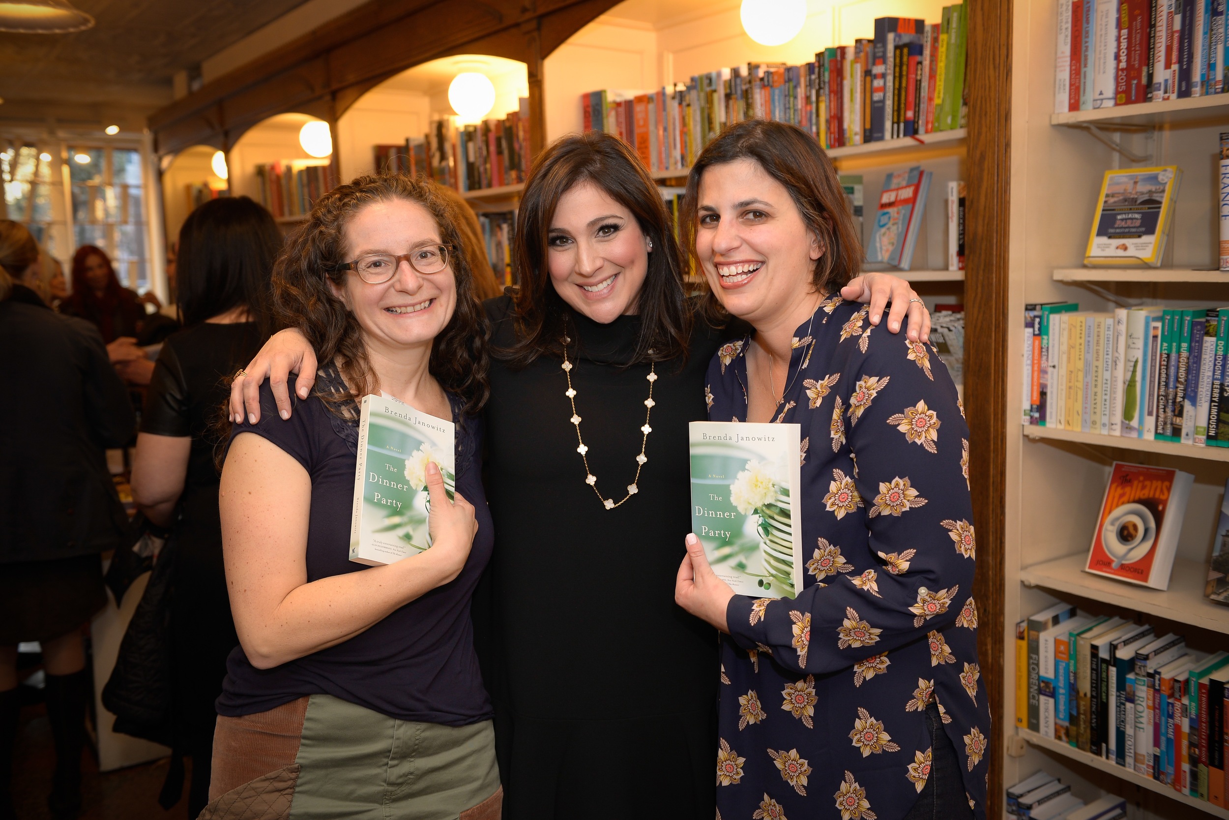 With authors Lynn Messina and Ariella Papa