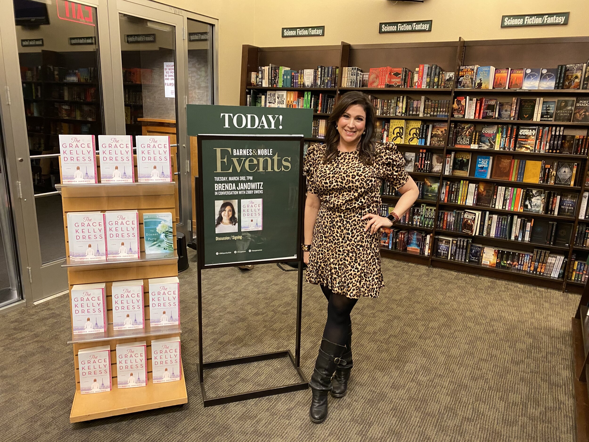 NYC Book Launch at Barnes and Noble, Upper East Side