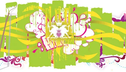 Graffiti arte con lenguaje de calle