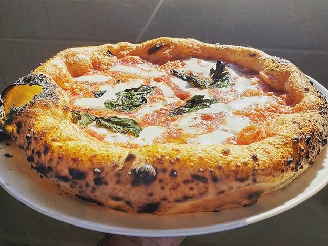 It's time to have a chat with your other pizza. .
.
.
.
#pizza #pizzanapoletana #neapolitanpizza #woodfired #food #winstonsalem #nc #northcarolina
