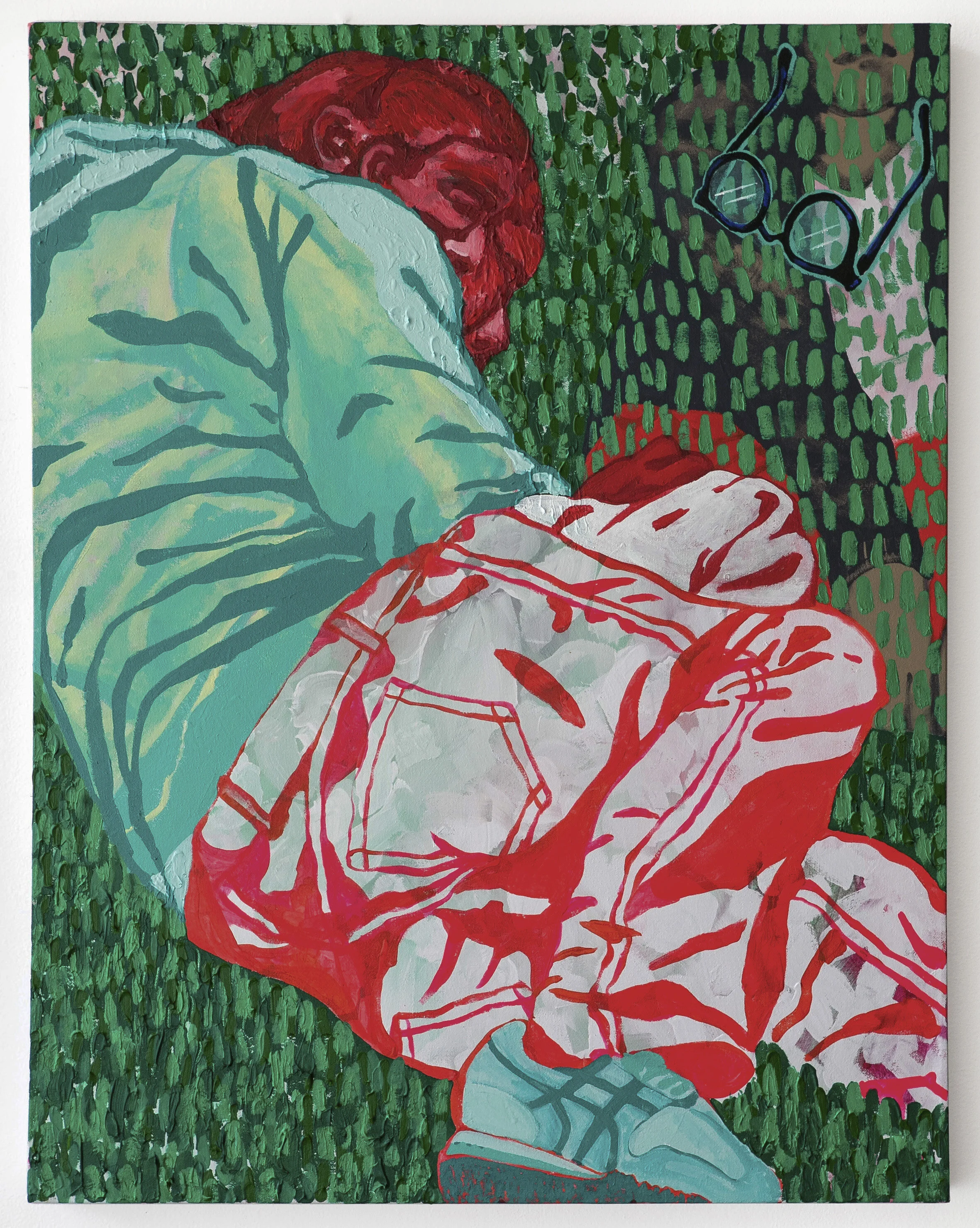   The Fruits of My Labor   acrylic on canvas  28 x 36 in / 71 x 91.5 cm 