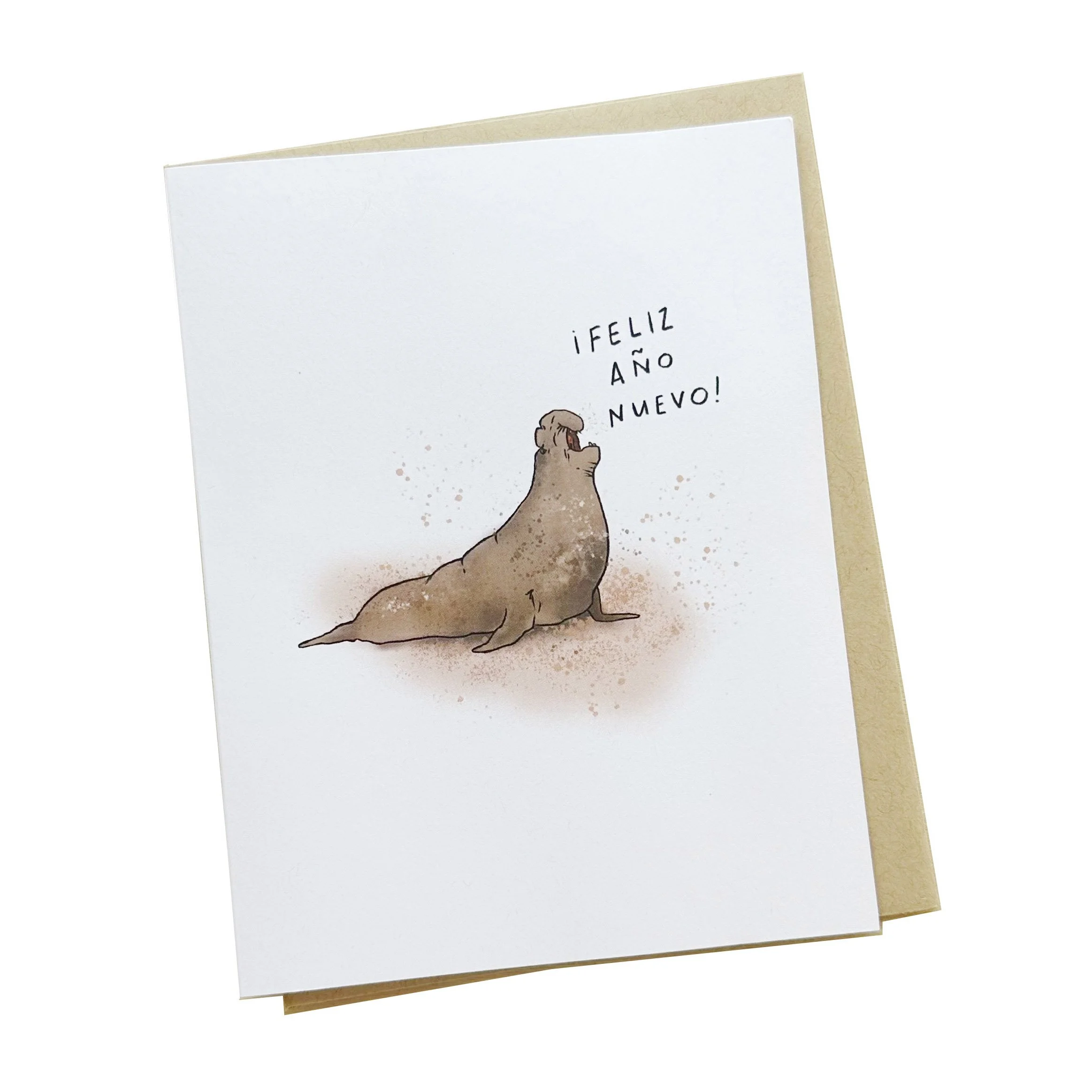 Feliz Año Nuevo Holiday Card