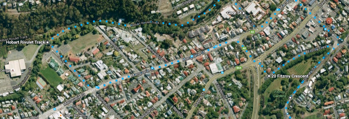 Hobart Rivulet Track - minutes away