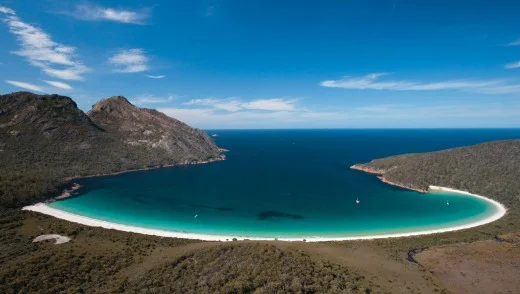 Wineglass Bay. 