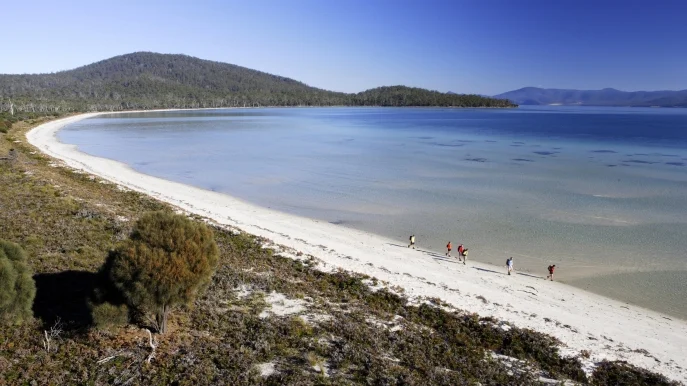 Maria Island Walk, Shoal Bay, Maria Island National Park, TAS