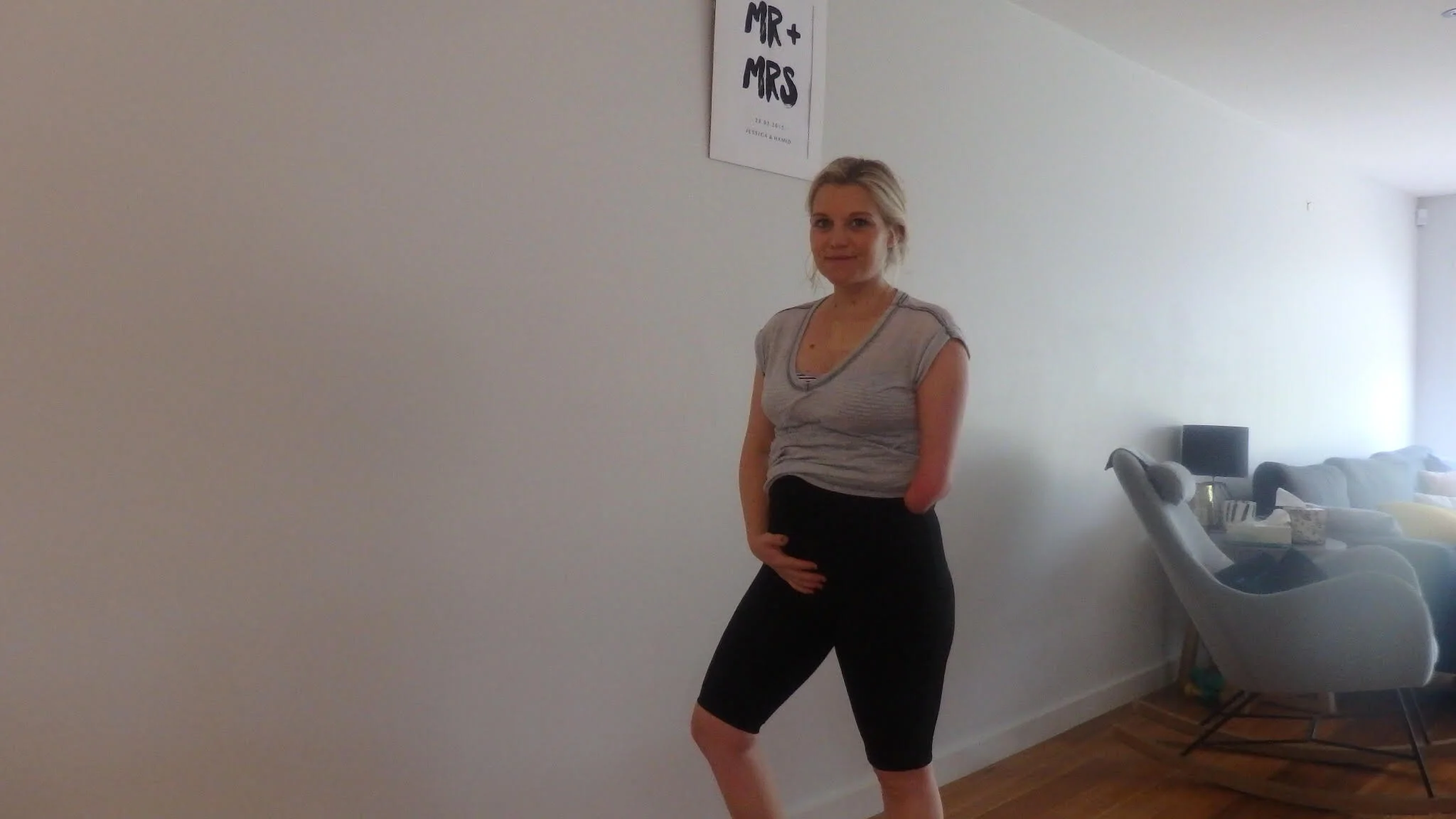 5 days post baby number 2 - wearing for RECOVERY! Not to regain my pre baby body