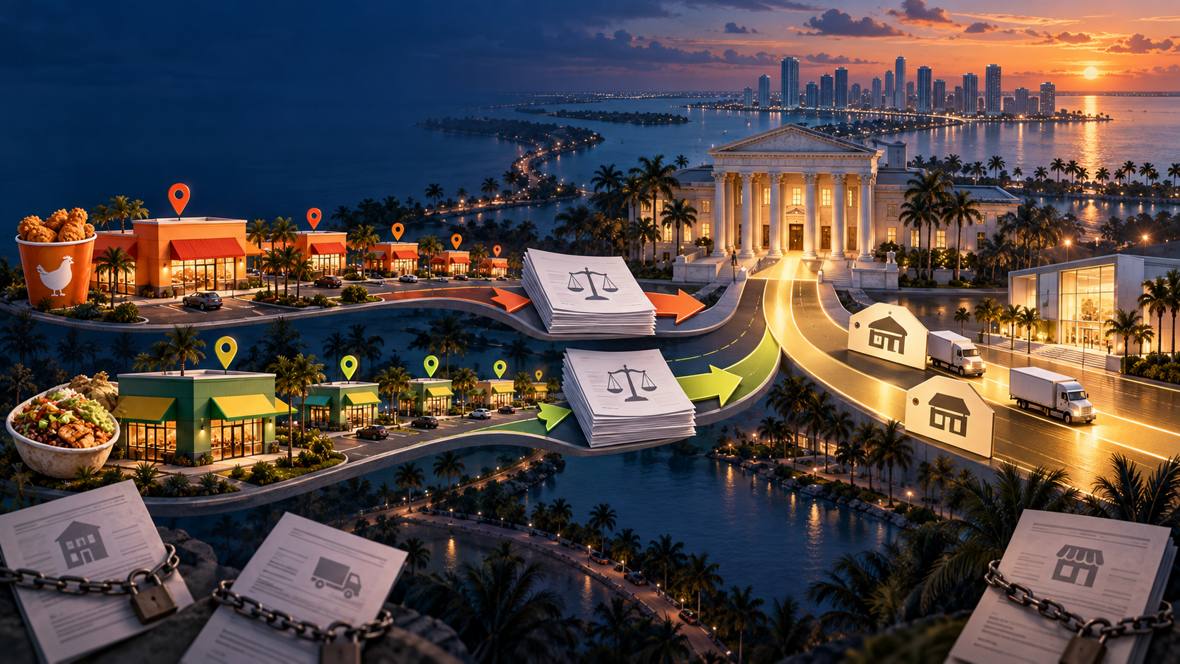 Two Florida Restaurant Franchisees, Two Chapter 11 Filings, One Pattern Worth Understanding