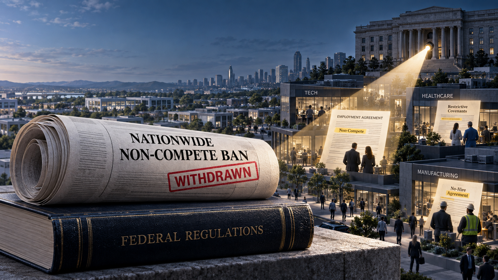 The Federal Non-Compete Ban Is Dead. The Agency That Wrote It Is Still Coming After Non-Competes.