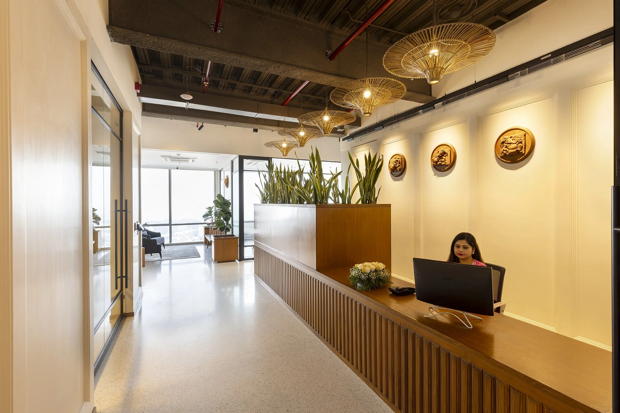 Reception, ARSK & Associates CA Firm, Kolkata