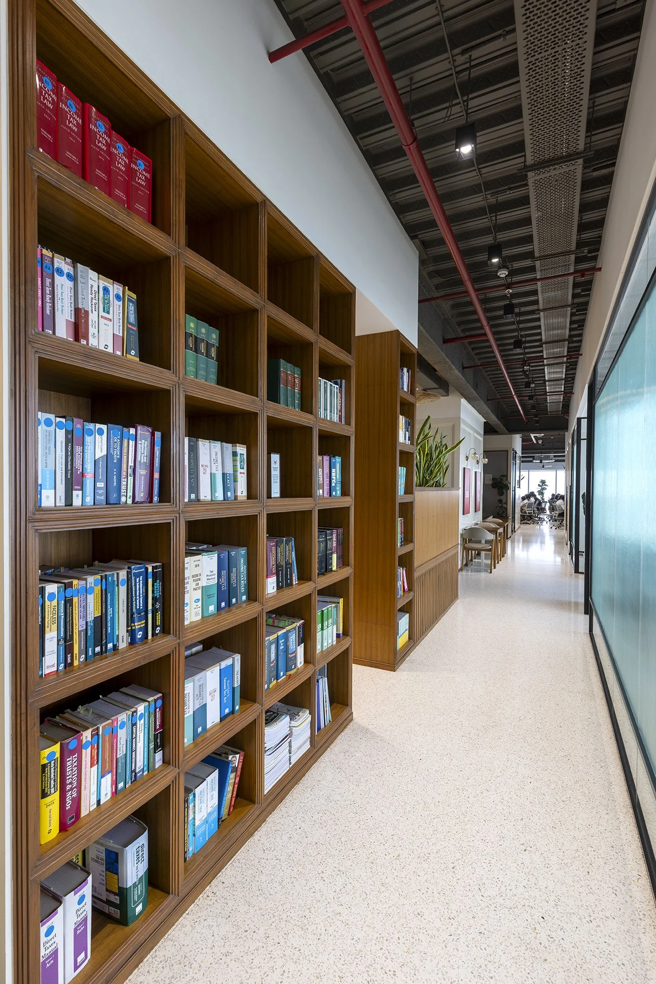 Library for tax and audit books ARSK & Associates CA Firm Kolkata