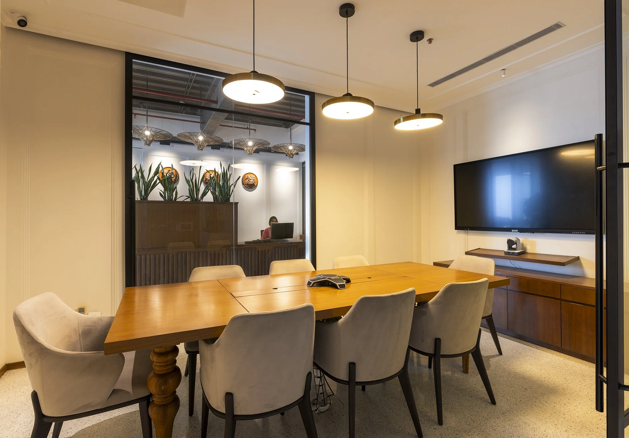 Small Conference Room, ARSK & Associates CA firm Kolkata India