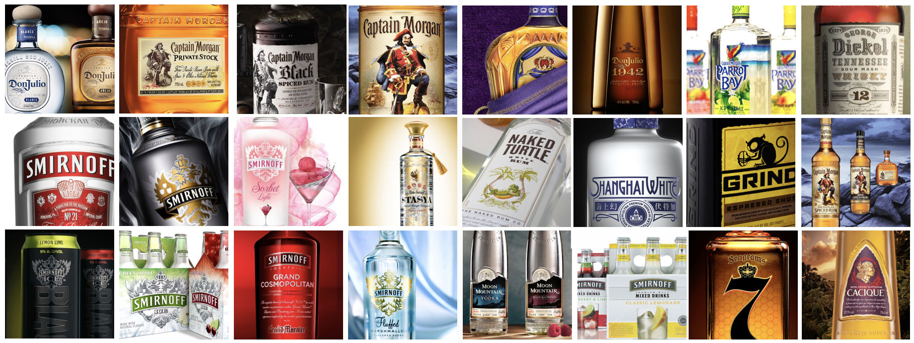 As Executive Cretive Director at Landor, Richard worked to catapult multiple Diageo brands to worldwide success, including Smirnoff, Ketel One, Don Julio tequila, and Johnnie Walker.