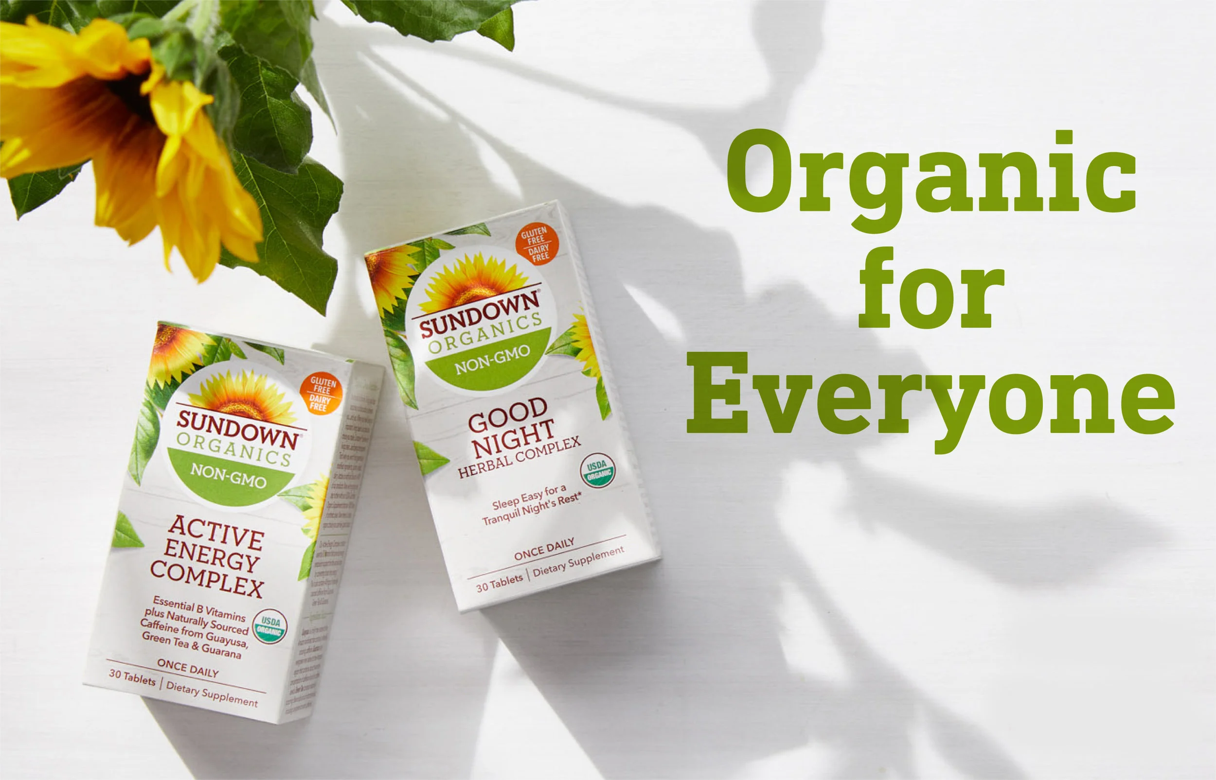 BrandtBrand works with Sundown Organics as they launch Clean Organic Supplements, packaged with purpose