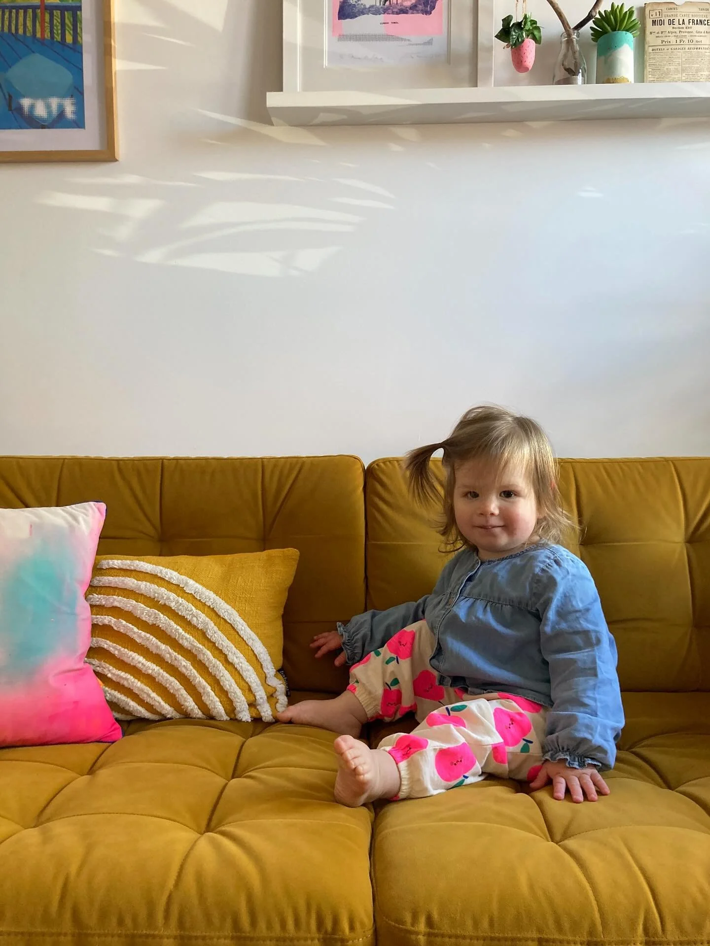 Now &mdash;&gt; this day last year. Where did our baby go?! We&rsquo;ve now hit our toddler tea party era 🩷