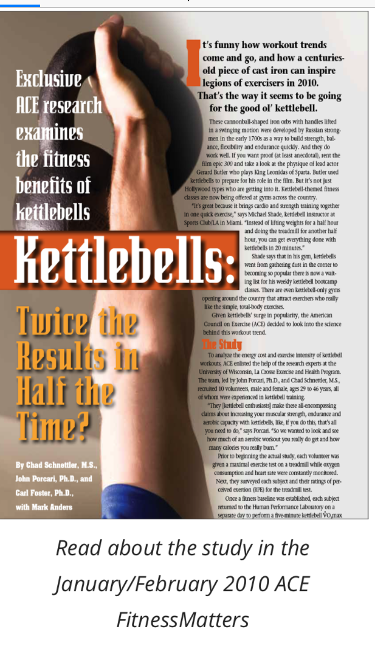 Kettlebells provide powerful workout in short amount of time 