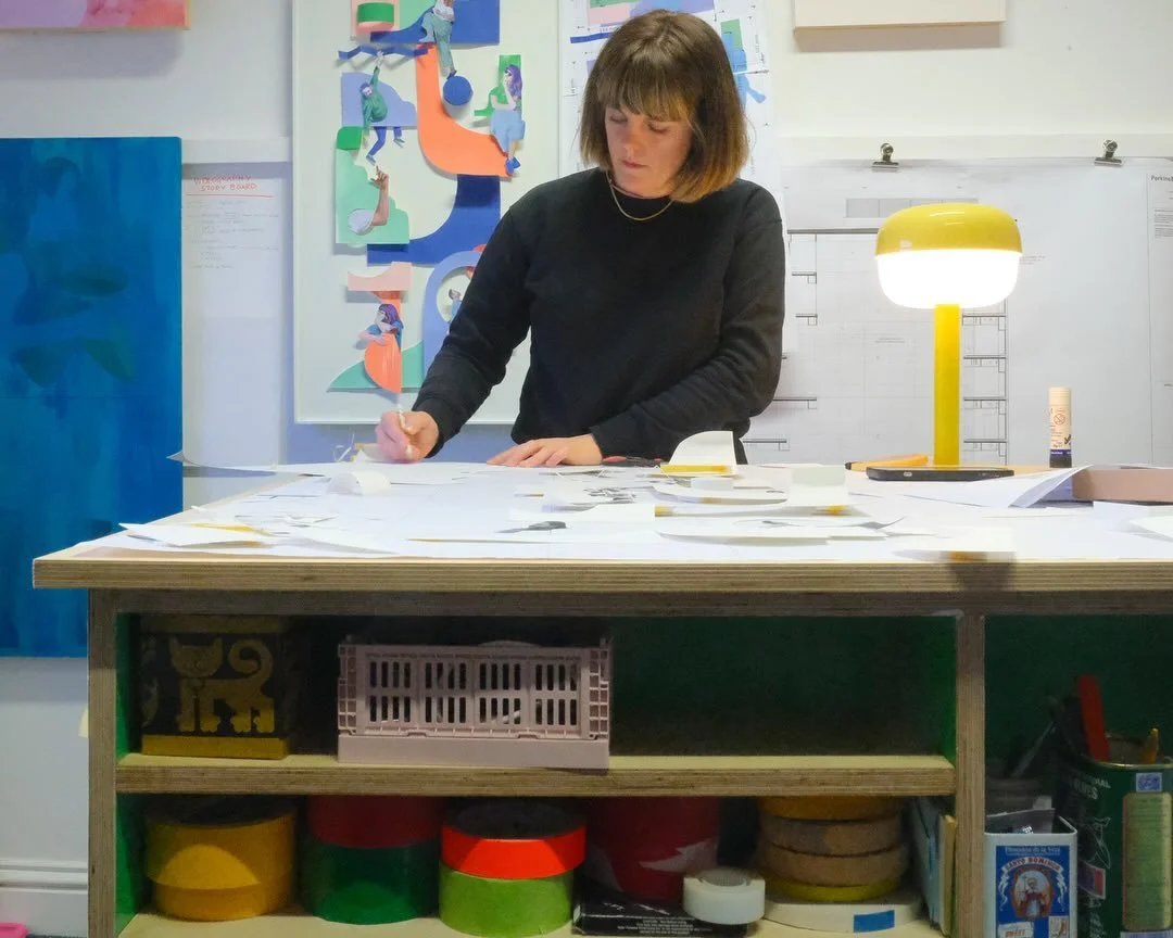 💥 Excited to share 💥 For the past 5 months i&rsquo;ve been quietly working away on a large commission. Destined for the 30m staff atrium of @kpmg_ireland shiny new building. This is my first foray into 3D and more of a sculptural mural. It started 