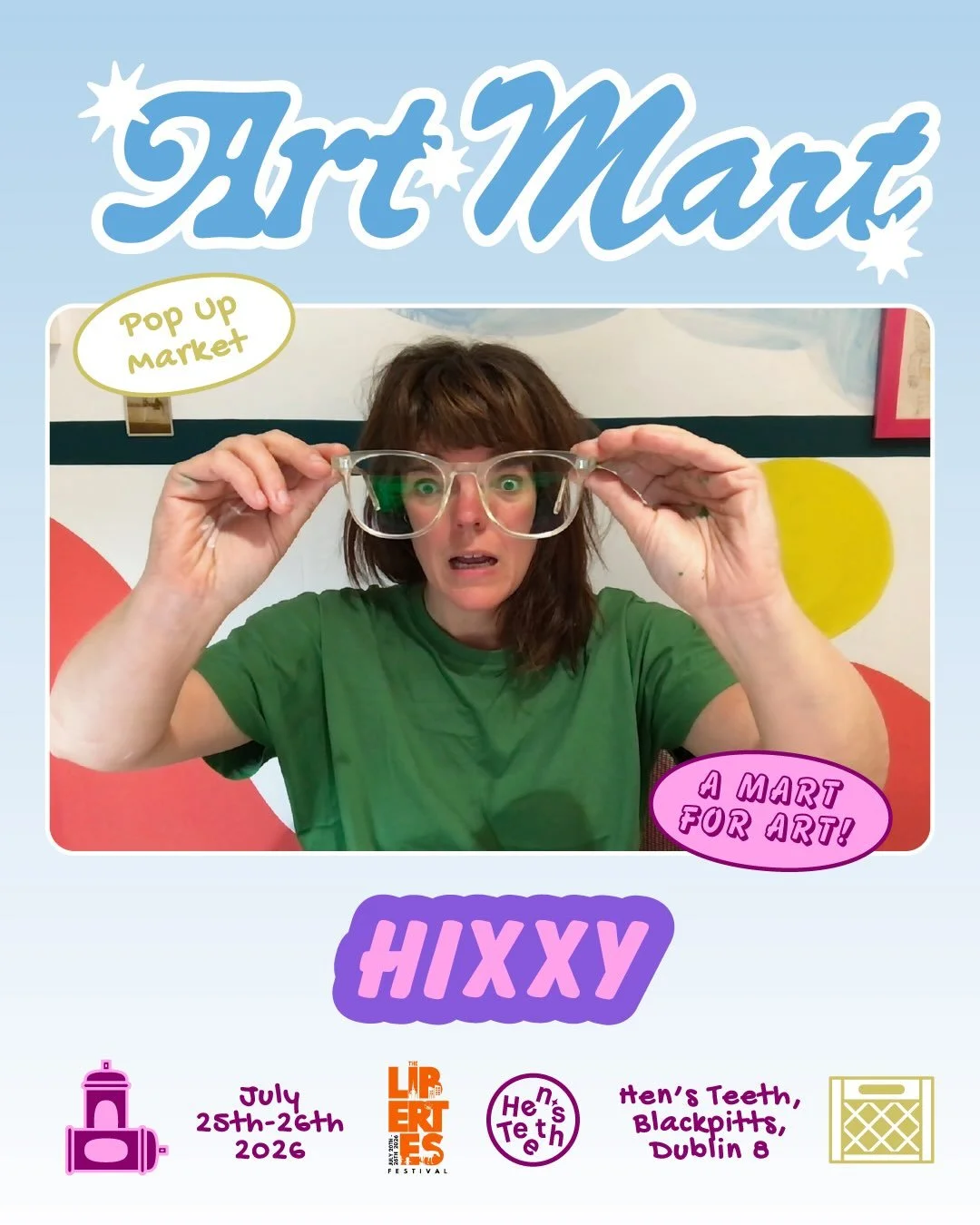 THIS WEEKEND &hellip; I&rsquo;m going to @hensteethdublin Art Market!!
-
it&rsquo;s been a long time since I&rsquo;ve done a market, always meaning to get the prints going and smaller scale work to sell&hellip;.So when this opportunity came up I said