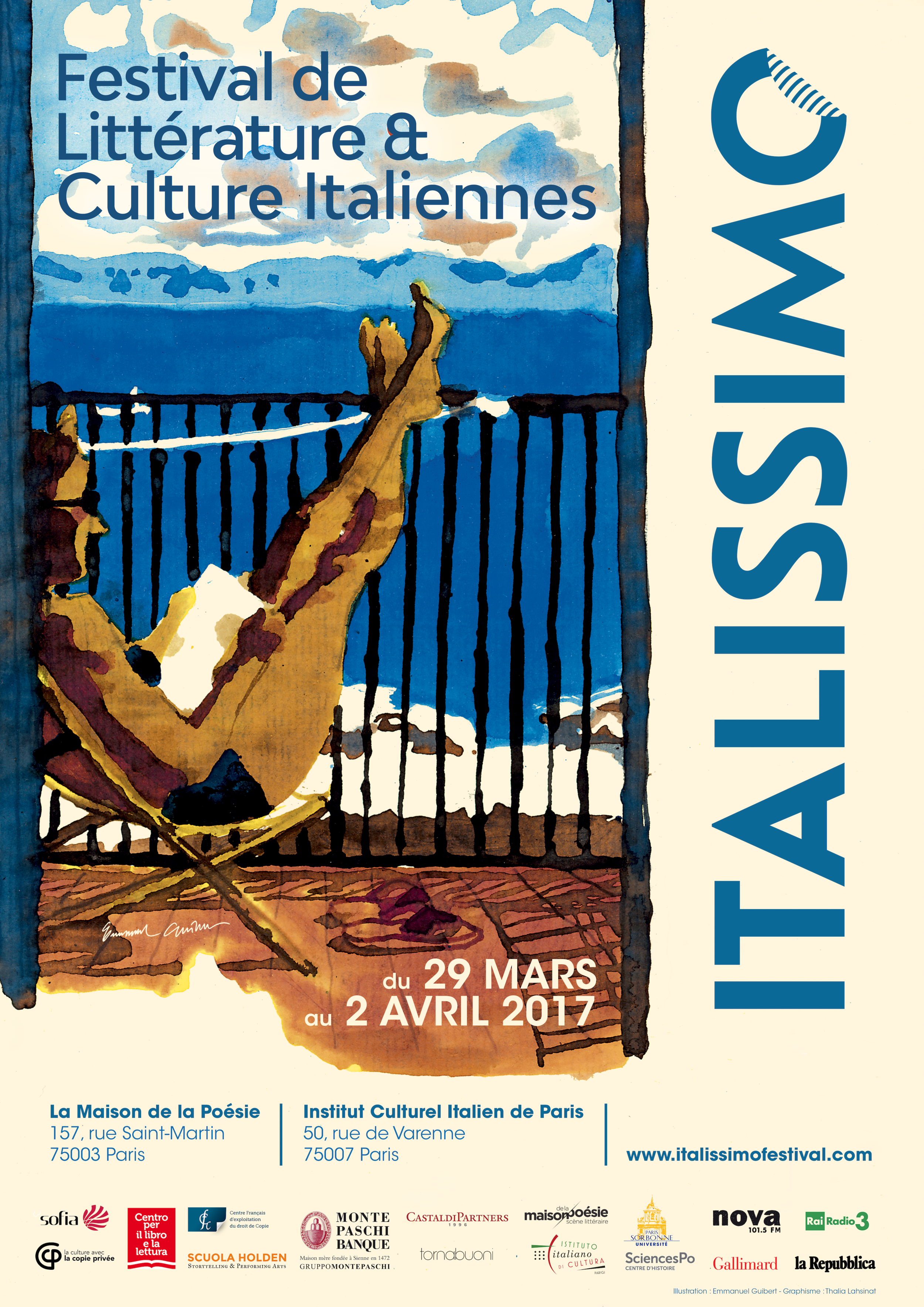 Illustration Emmanuel Guibert - Graphisme : Thalia Lahsinat