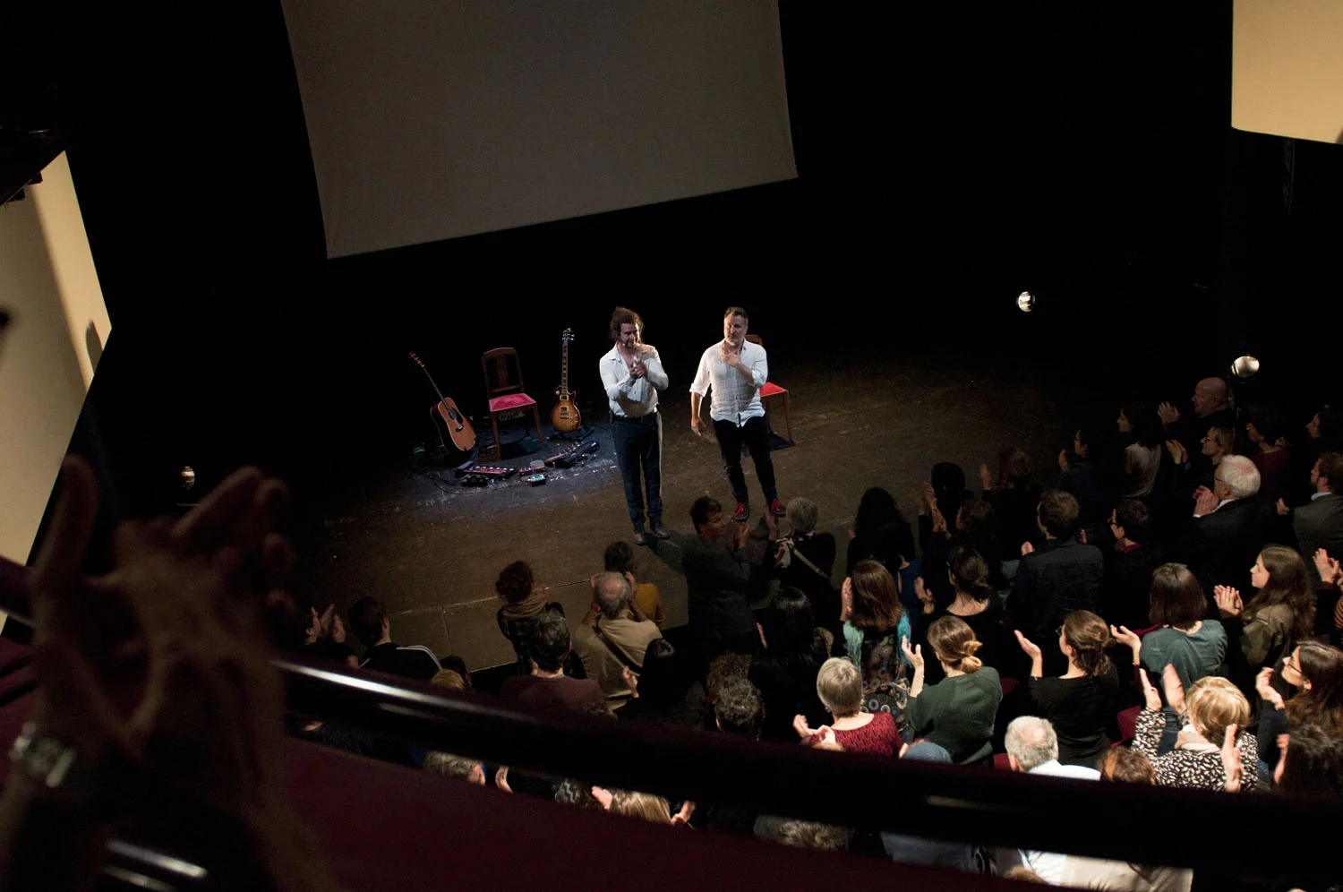 Davide Enia et Giulio Barocchieri / Festival Italissimo 2019
