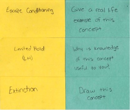 Be Your Own Teacher: How to Study with Flashcards