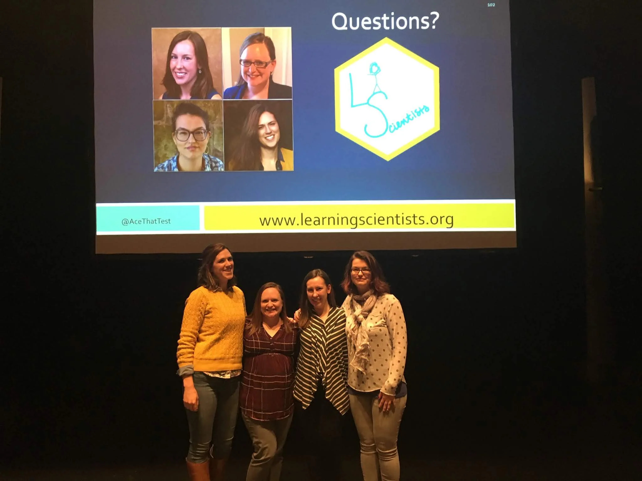 The team in Bedford, England - January 2019